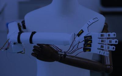 Robotic Hand with Brainy Skin Enables Sense of Touch